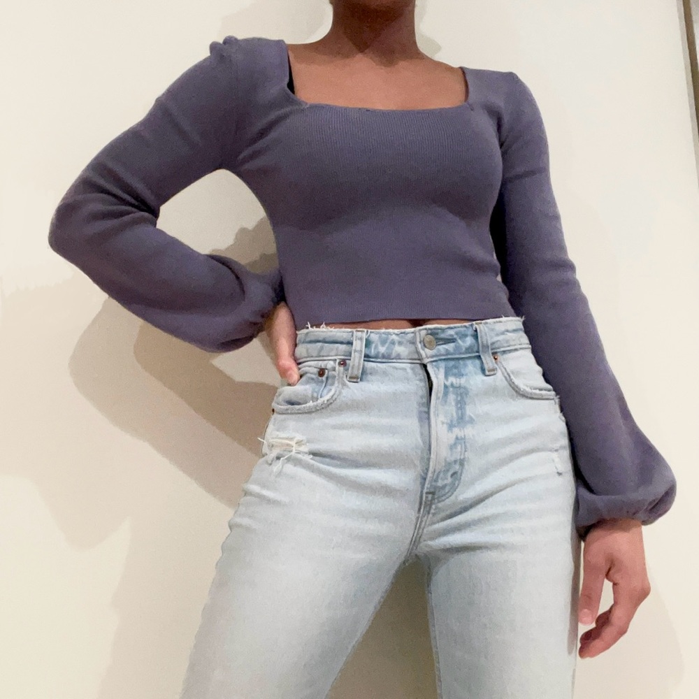 NWOT Molly Green Cropped Sweater